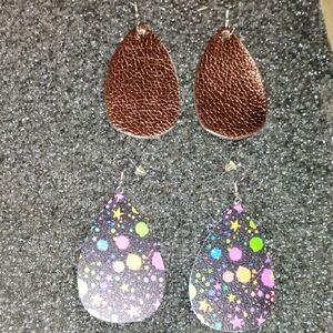 Teardrop Earrings Lightweight